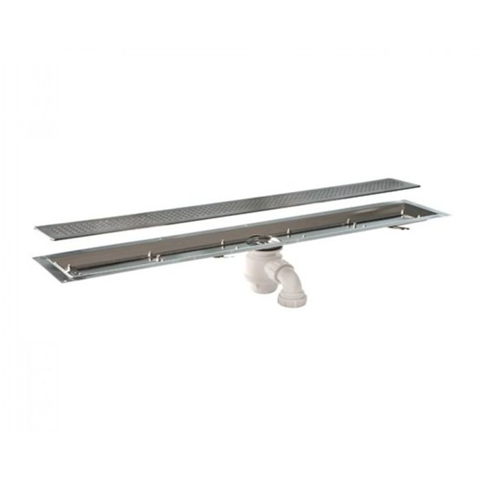 Aco Shower Channel System for Flexible Vinyl Sheet Floor (40mm Outlet) - Various Lengths Aco Shower Channel System for Flexible Vinyl Sheet Floor (40mm Outlet) - Various Lengths