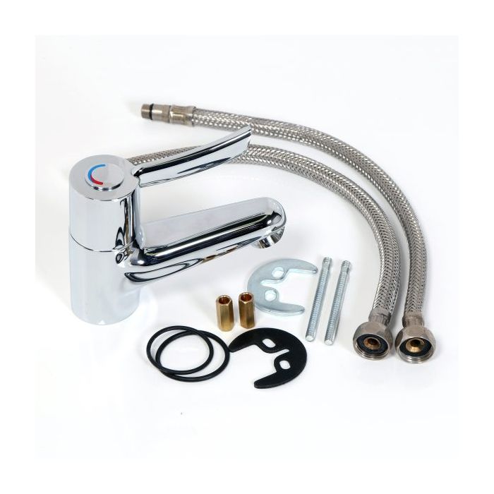Fitzroy Of LondonPolished Chrome Sequential Basin Disabled Mixer Tap | Fitzroy Of London Fitzroy Of LondonPolished Chrome Sequential Basin Disabled Mixer Tap | Fitzroy Of London