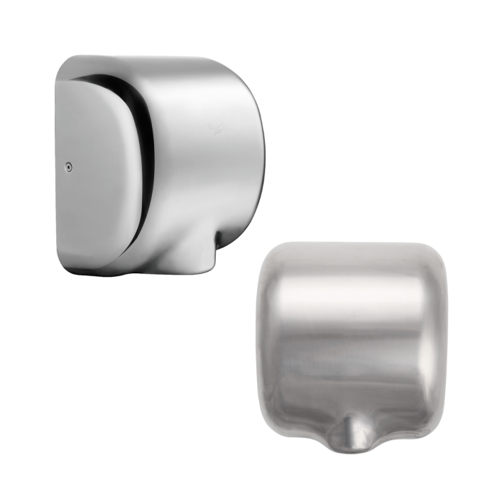 KWC DVS Airblast Stainless Steel Hand Dryer