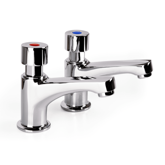 NC600CP Inta Non-Concussive Basin Taps (Pair) NC600CP Inta Non-Concussive Basin Taps (Pair)