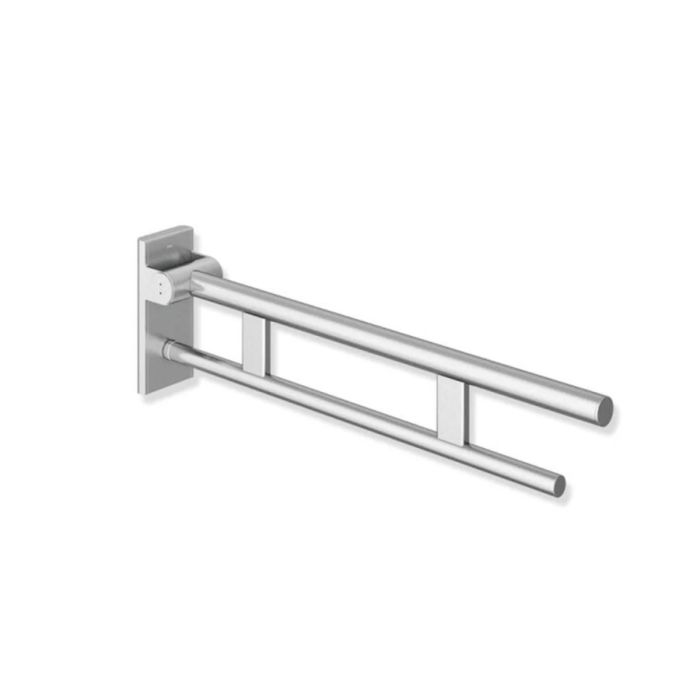Hewi System 900 Hinged Support Rail Duo| Satin Stainless Steel