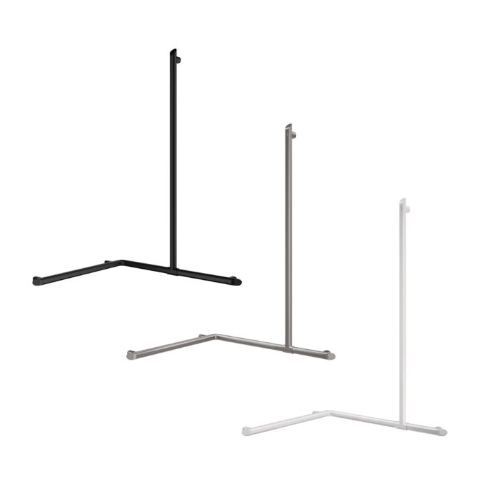 Delabie Be-Line Grab Bar and Shower Head Rail Delabie Be-Line Grab Bar and Shower Head Rail