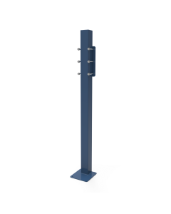 Hinged-Rail Floor Mounting Post And Adaption Kit - Fitzroy Of London