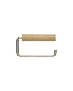 Holt Oak Single Toilet Roll Holder