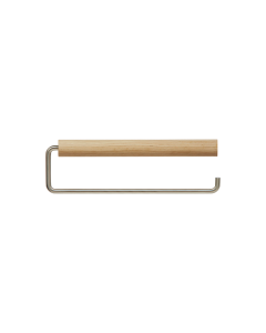 Holt Oak Double Toilet Roll Holder