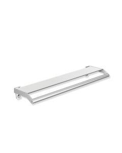Hewi System 900 Glass and Stainless Steel Shelf With Grab Rail