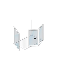 Modular Accessible Shower Screen 10 