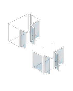 Modular Accessible Shower Screen 3