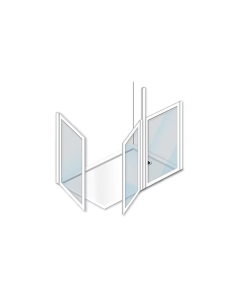 Modular Accessible Shower Screen 5