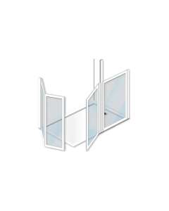 Modular Accessible Shower Screen 6