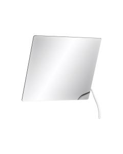 Delabie Commercial Rectangular Tilting Mirror with Ergonomic Lever Handle