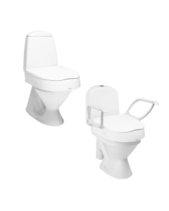 Etac Cloo Toilet Seat Height Raiser With or Without Support Arms