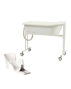 Orca Portable Children's Bath with Optional Seat and Penguin Portable Children's Bath Seat