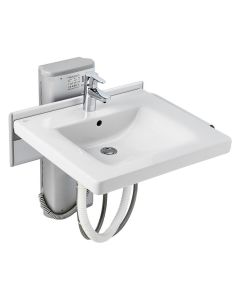 S0651(67) Care Plus washbasin mounting bracket, electrically operated by lever, vertical adjustment