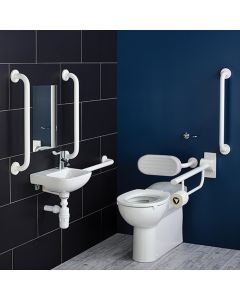 Armitage Shanks Doc M Back to Wall Toilet Pack | White