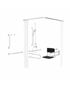 Dolphin Prestige Accessible Concealed Shower Set