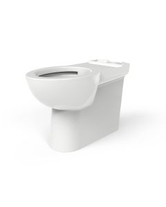 Fitzroy Of London Premium Rimless Close Coupled Doc M Disabled Toilet Pan
