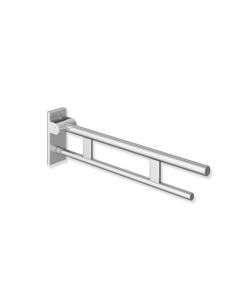 Hewi System 900 Hinged Support Rail Duo| Satin Stainless Steel
