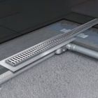 Aco ShowerDrain C Line for Tiled Floor (50mm Outlet) - Slot Grating