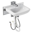 S0641(67) Care Plus washbasin mounting bracket, manually operated, vertical adjustment