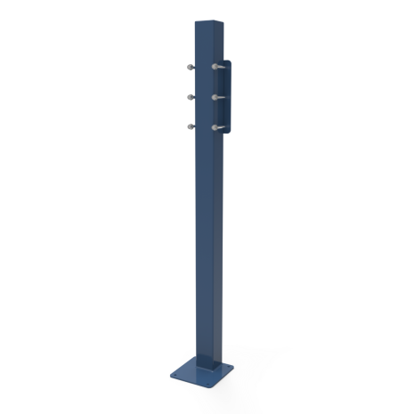 Hinged-Rail Floor Mounting Post And Adaption Kit - Fitzroy Of London