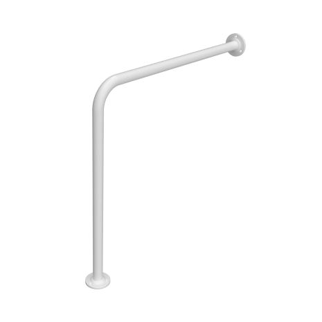 Fitzroy of London Floor To Wall Rail, 760mm X 760mm, White