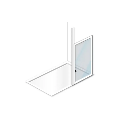 Modular Accessible Shower Screen 2 
