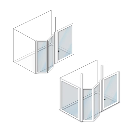 Modular Accessible Shower Screen 4