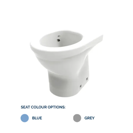 Dudley Resan Raised Height Back to Wall Vandal Proof Disabled Toilet (V3)