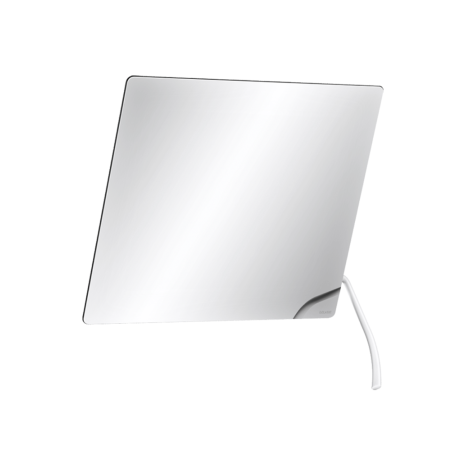 Delabie Commercial Rectangular Tilting Mirror with Ergonomic Lever Handle