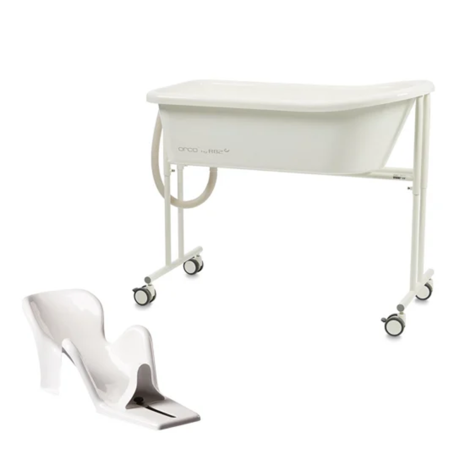 Orca Portable Children's Bath with Optional Seat and Penguin Portable Children's Bath Seat