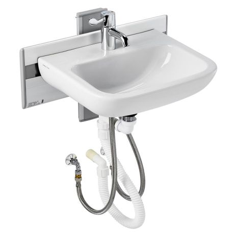 S0641(67) Care Plus washbasin mounting bracket, manually operated, vertical adjustment