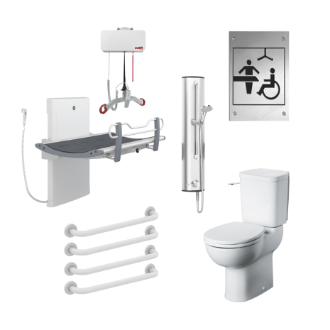 Changing Places Pack  - Room Size 4mx3m