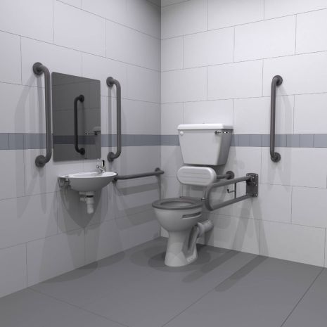 Fitzroy Of London Low Level Doc M Disabled Toilet Pack