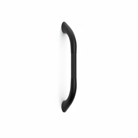 Inta EVER 450mm Black Grab Rail with Non-Slip Finish