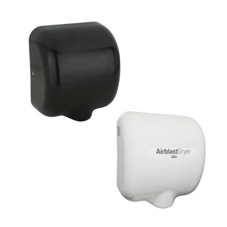 KWC DVS Airblast Hand Dryer (Black or White)