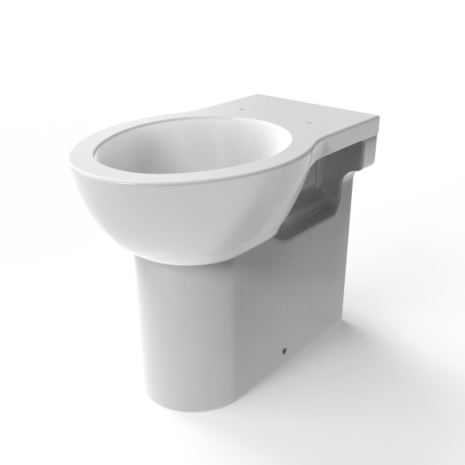 Fitzroy Of London Back To Wall Box Rim Doc M Toilet Pan | Commercial Washrooms