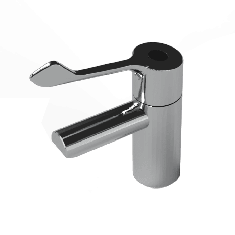 Fitzroy of London TMV3 Thermostatic Chrome Mixer Tap with Paddle Lever