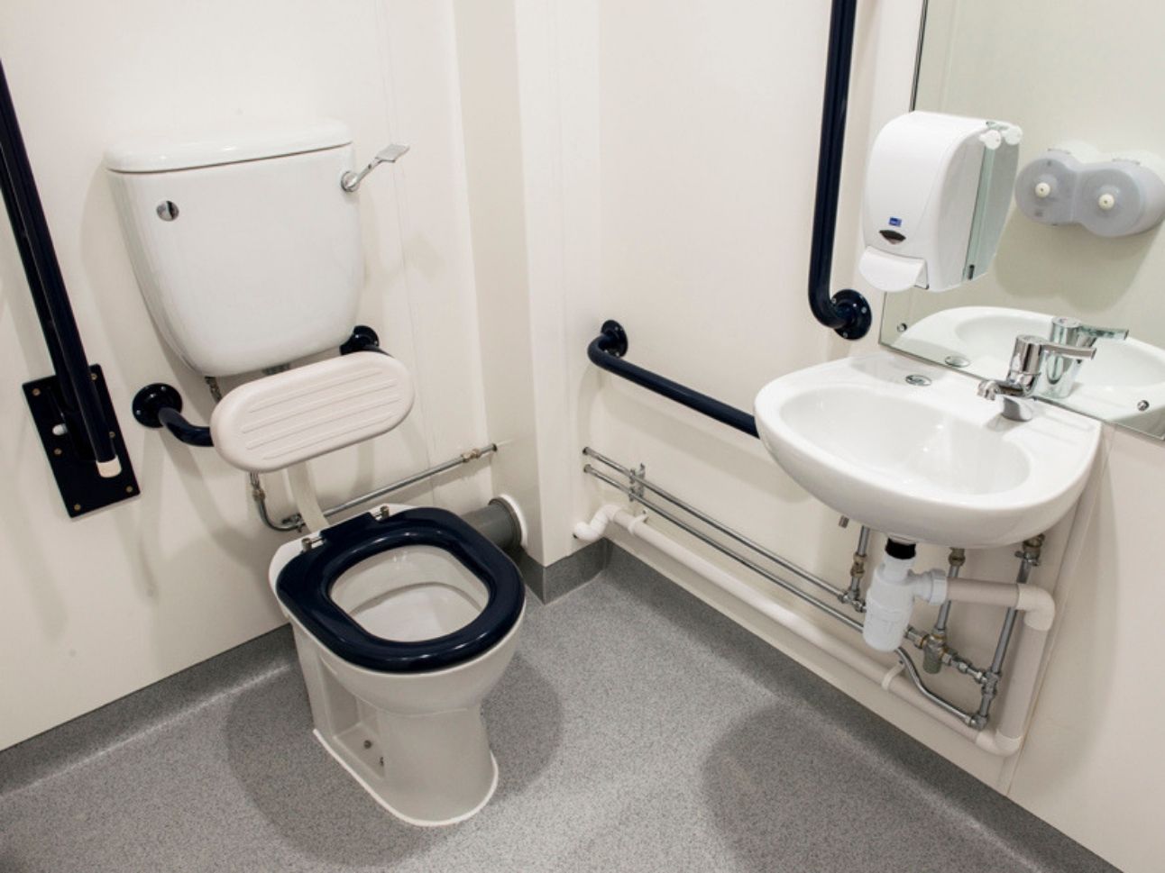 Height of Fixtures for Accessible Washrooms 